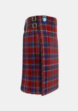 Traditional_McCready_Tartan_kilt_7625_right_image_with_pleated_design_and_adjustable_buckles_for_men