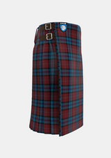 Traditional_McCurdy-Stribbling_Tartan_kilt_right_image_with_pleated_design_and_adjustable_buckles_for_men