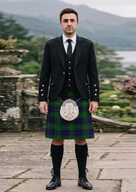 Traditional_McFadden_Tartan_2656_Kilt_and_Argyle_Jacket_Kilt_Outfit_front_image