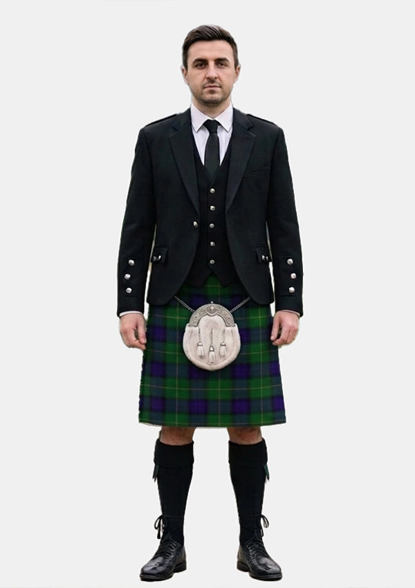 Traditional_McFadden_Tartan_2656_Kilt_and_Argyle_Jacket_Kilt_Outfits_front_image