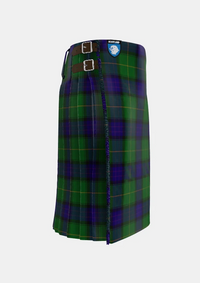 Traditional_McFadden_Tartan_kilt_2656_right_image_with_pleated_design_and_adjustable_buckles_for_men