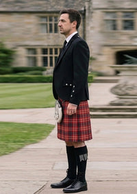 Traditional_McKee_Dot_Tartan_11057_Kilt_and_Argyle_Jacket_Kilt_Outfit_left_image