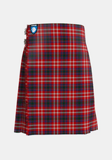 Traditional_McKee_Dot_Tartan_11057_kilt_front_image_with_pleated_design_and_adjustable_buckles_for_men