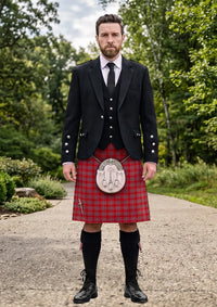 Traditional_McLaughlin_K_and_Family_Tartan_Kilt_and_Argyle_Jacket_Kilt_Outfit_front_image