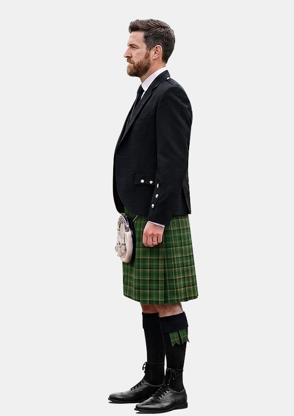 Traditional_McMahon_Gordon_and_Family_Tartan_Kilt_and_Argyle_Jacket_Kilt_Outfits_left_image