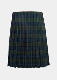 Traditional_McMeeken_Tartan_kilt_10089_back_image_with_pleated_design_and_adjustable_buckles_for_men