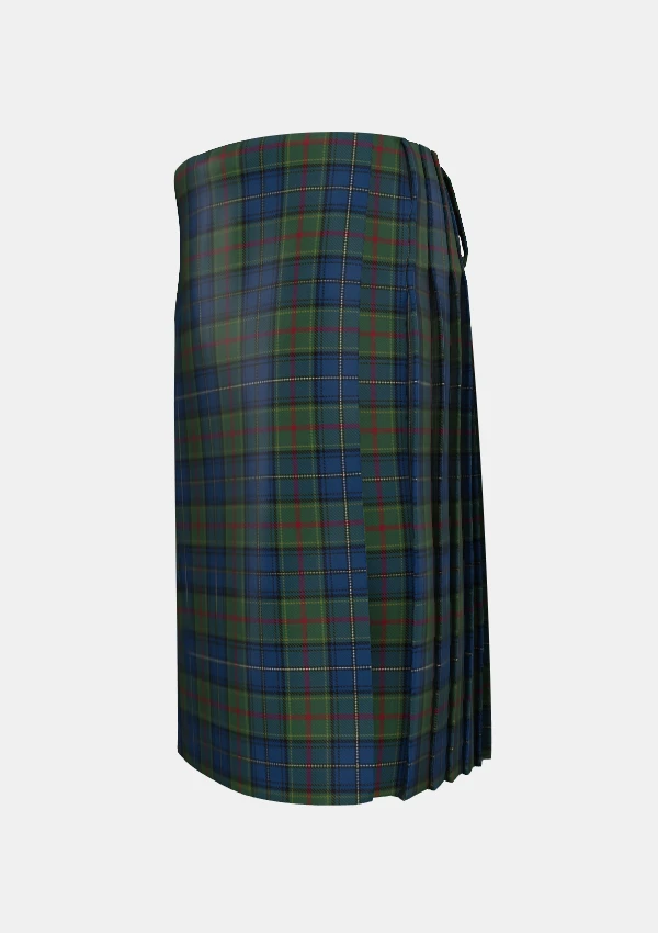 Traditional_McMeeken_Tartan_kilt_10089_left_image_with_pleated_design_and_adjustable_buckles_for_men