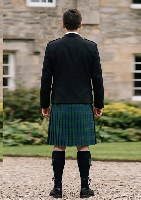 Traditional_Mccarthy_tartan_2438_Kilt_and_Argyle_Jacket_Kilt_Outfit_back_image
