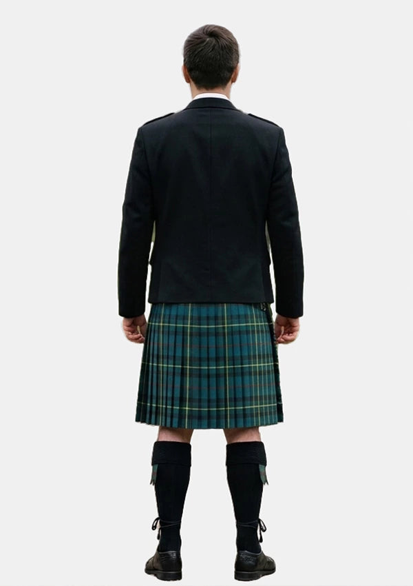 Traditional_Mcconnell_tartan_141_Kilt_and_Argyle_Jacket_Kilt_Outfits_back_image