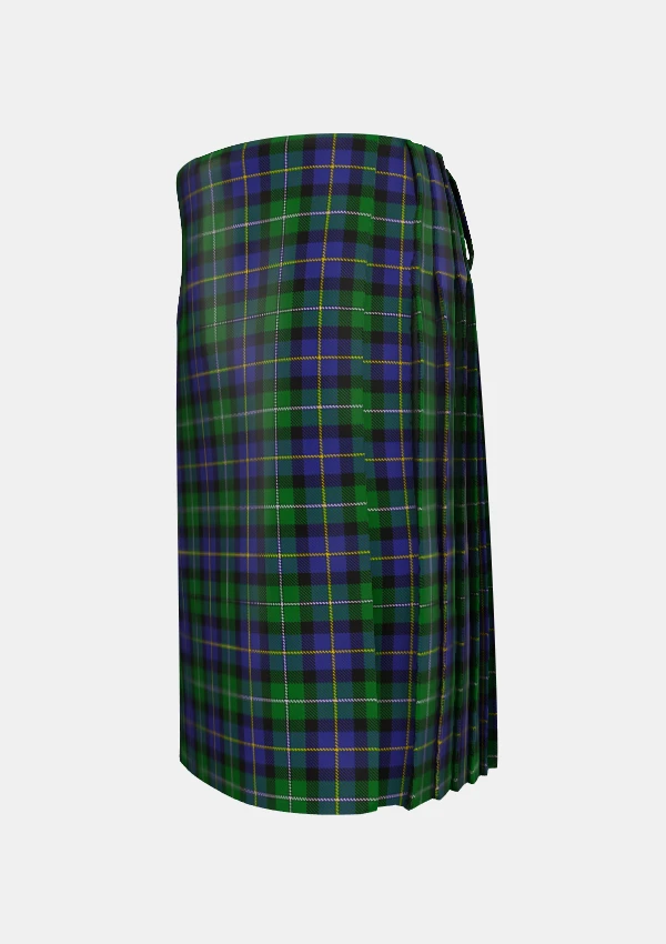 Traditional_Mccormick_tartan_left_image_with_pleated_design_and_adjustable_buckles_for_men