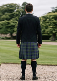 Traditional_Mclaren_tartan_342_Kilt_and_Argyle_Jacket_Kilt_Outfit_back_image