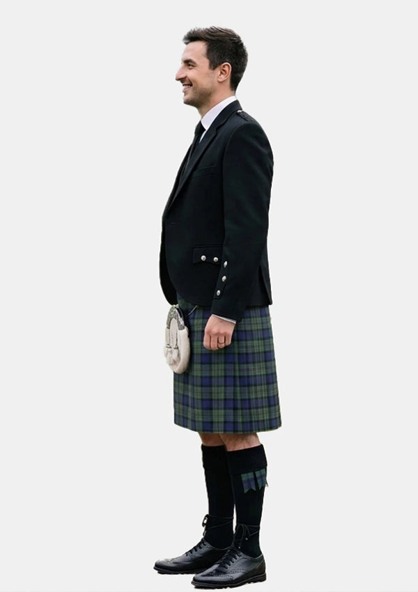Traditional_Mclaren_tartan_342_Kilt_and_Argyle_Jacket_Kilt_Outfits_left_image