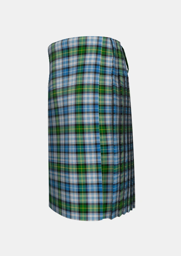 Traditional_Mcneil_tartan_1974_kilt_back_image_with_pleated_design_and_adjustable_buckles_for_men
