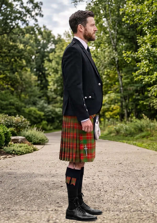 Traditional_Melieres_Frost_Tartan_10069_Kilt_and_Argyle_Jacket_Kilt_Outfit_right_image
