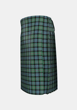 Traditional_Melville_tartan_left_image_with_pleated_design_and_adjustable_buckles_for_men