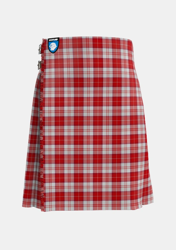 Traditional_Menzies_3_Tartan_1859_kilt_front_image_with_pleated_design_and_adjustable_buckles_for_men