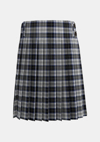 Traditional_Menzies_Black_Dress_Tartan_1812_kilt_back_image_with_pleated_design_and_adjustable_buckles_for_men