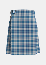 Traditional_Menzies_Dress_Blue_White_Tartan_1756_kilt_front_image_with_pleated_design_and_adjustable_buckles_for_men