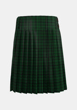 Traditional_Menzies_Green_Tartan_788_kilt_back_image_with_pleated_design_and_adjustable_buckles_for_men