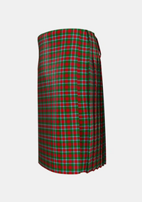 Traditional_Menzies_Two_Tartan_1440_kilt_left_image_with_pleated_design_and_adjustable_buckles_for_men