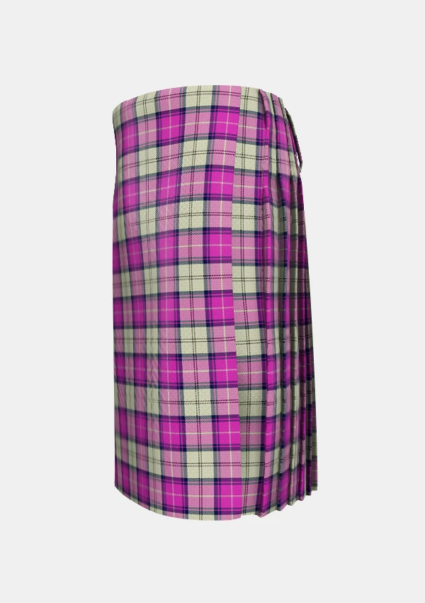 Traditional_Merida_Dance_Tartan_kilt_left_image_with_pleated_design_and_adjustable_buckles_for_men