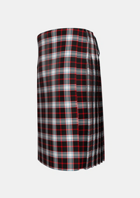 Traditional_Merrilees_Tartan_1602_kilt_left_image_with_pleated_design_and_adjustable_buckles_for_men