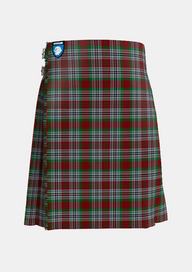 Traditional_Metcalf_Tartan_kilt_front_image_with_pleated_design_and_adjustable_buckles_for_men