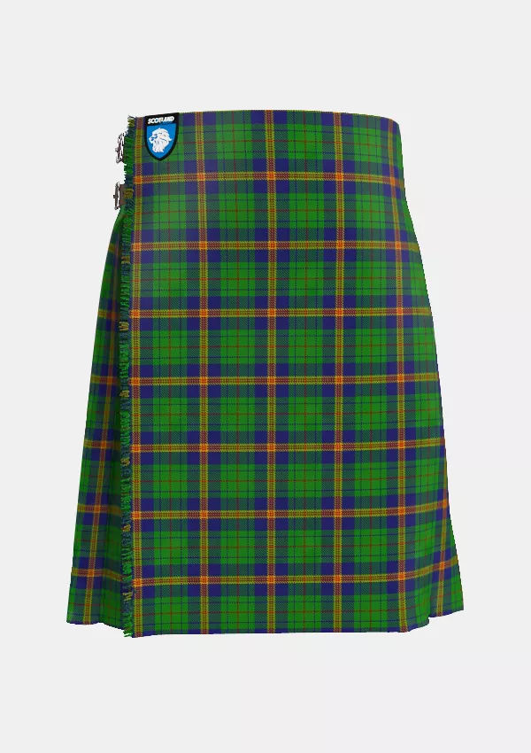 Traditional_Mexico_Tartan_kilt_front_image_with_pleated_design_and_adjustable_buckles_for_men