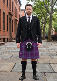 Traditional_Michie_Tartan_100042_Kilt_and_Argyle_Jacket_Kilt_Outfit_front_image