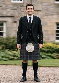 Traditional_Midnight_Pride_Tartan_Kilt_and_Argyle_Jacket_Kilt_Outfit_front_image