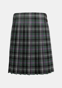 Traditional_Midnight_Thistle_Tartan_kilt_7499_back_image_with_pleated_design_and_adjustable_buckles_for_men