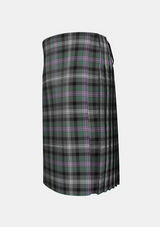 Traditional_Midnight_Thistle_Tartan_kilt_7499_left_image_with_pleated_design_and_adjustable_buckles_for_men
