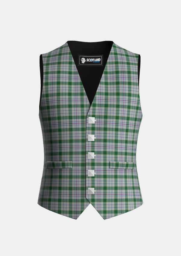 Traditional_Milne_dress_green_Tartan_3196_Waistcoat_front_image