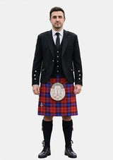 Traditional_Moir_Tartan_10326_Kilt_and_Argyle_Jacket_Kilt_Outfits_front_image