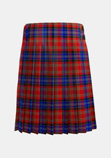 Traditional_Moir_Tartan_kilt_10326_back_image_with_pleated_design_and_adjustable_buckles_for_men