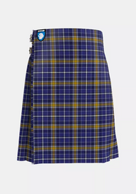 Traditional_Monaghan_County_Crest_Range_Tartan_7412_kilt_front_image_with_pleated_design_and_adjustable_buckles_for_men