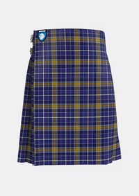 Traditional_Monaghan_County_Crest_Range_Tartan_7412_kilt_front_image_with_pleated_design_and_adjustable_buckles_for_men