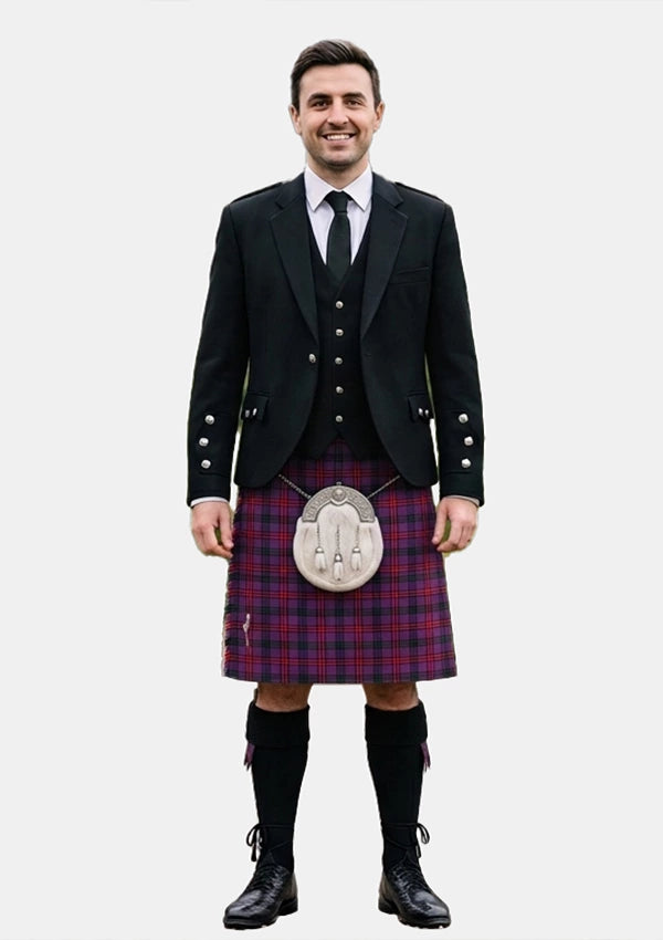 Traditional_Montgomery_tartan_1082_Kilt_and_Argyle_Jacket_Kilt_Outfits_front_image