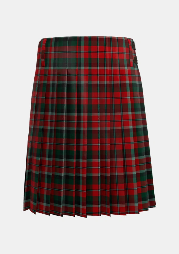 Traditional_Montrose_Graham_Tartan_350_kilt_back_image_with_pleated_design_and_adjustable_buckles_for_men