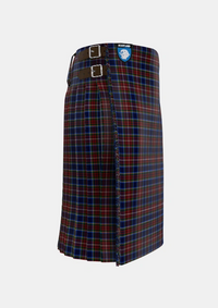 Traditional_Moon_Georgia_USA_Tartan_4100_kilt_right_image_with_pleated_design_and_adjustable_buckles_for_men