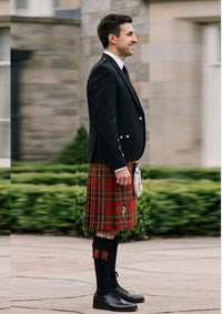 Traditional_Morrison_Clan_tartan_998_Kilt_and_Argyle_Jacket_Kilt_Outfit_right_image