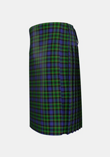 Traditional_Mowat_2_Tartan_258_kilt_left_image_with_pleated_design_and_adjustable_buckles_for_men