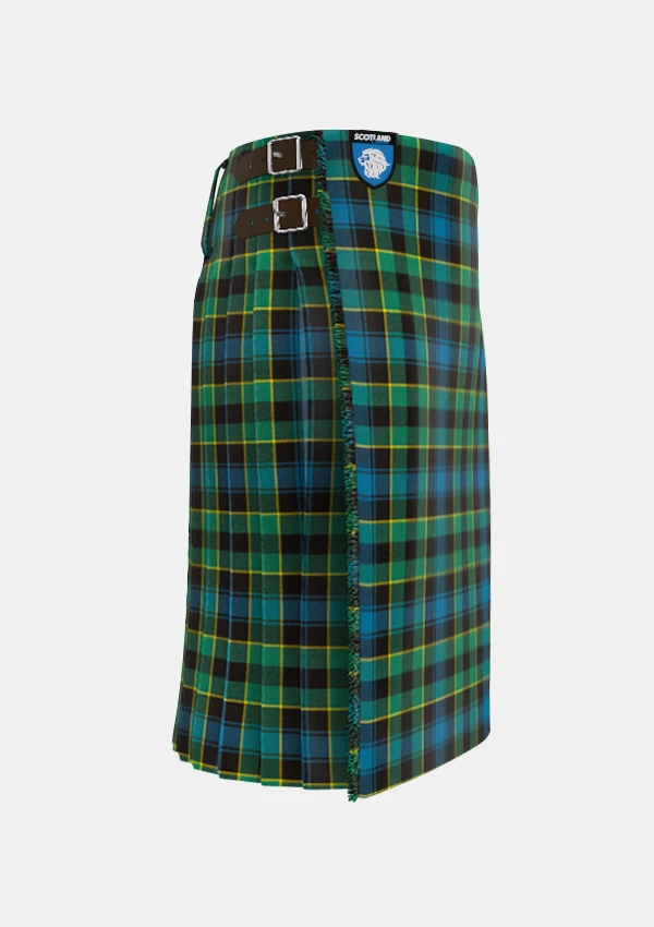 Traditional_Mowat_tartan_right_image_with_pleated_design_and_adjustable_buckles_for_men