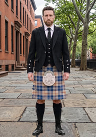 Traditional_Mulberry_Tartan_13392_Kilt_and_Argyle_Jacket_Kilt_Outfit_front_image
