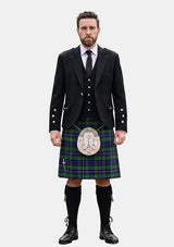 Traditional_Mulholland_Tartan_5649_Kilt_and_Argyle_Jacket_Kilt_Outfits_front_image