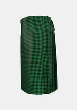 Traditional_Mull_Tartan_162_kilt_left_image_with_pleated_design_and_adjustable_buckles_for_men