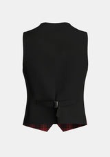 Traditional_Munro_Black_and_Red_Tartan_1204_Waistcoat_back_image