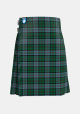 Traditional_Munster_Tartan_kilt_4061_front_image_with_pleated_design_and_adjustable_buckles_for_men