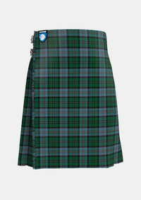 Traditional_Munster_Tartan_kilt_4061_front_image_with_pleated_design_and_adjustable_buckles_for_men