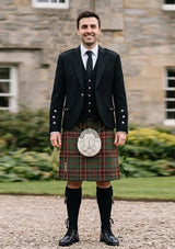 Traditional_Murphy_tartan_1303_Kilt_and_Argyle_Jacket_Kilt_Outfit_front_image